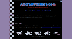 Desktop Screenshot of aircraftstickers.com